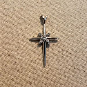 Genuine Gold and Diamond Necklace Pendant